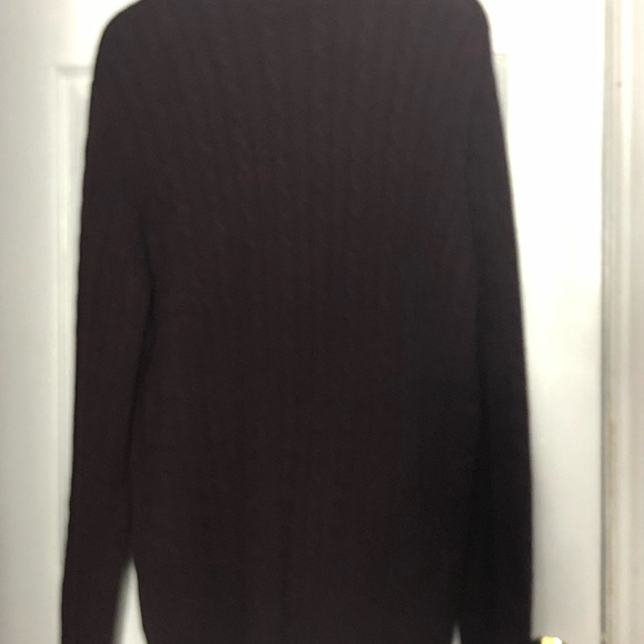 New Men’s Denver Hayes Burgundy Sweater NWOT - Picture 6 of 7